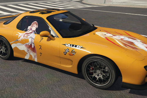 Mazda Rx7 Spirit R Asuna Livery