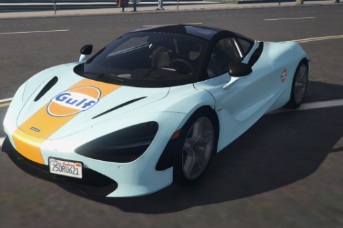 Mclaren 720s Gulf Livery