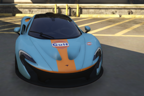 Mclaren P1 Gulf Livery