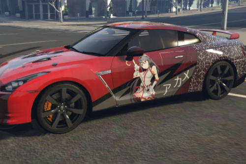 Nissan GTR R35 Akame Paintjob