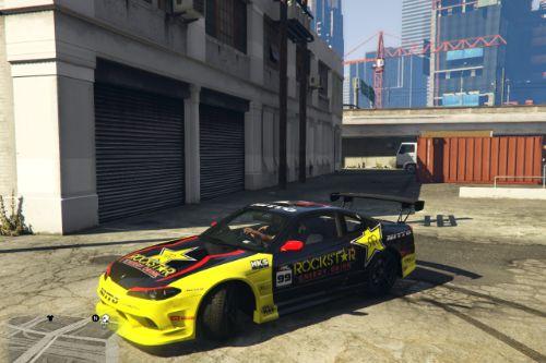 NISSAN SILVIA S15 ROCKSTAR ENERGY DRINK Livery