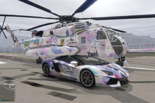 Re0 Rem Livery for CH-53 Sea Stallion