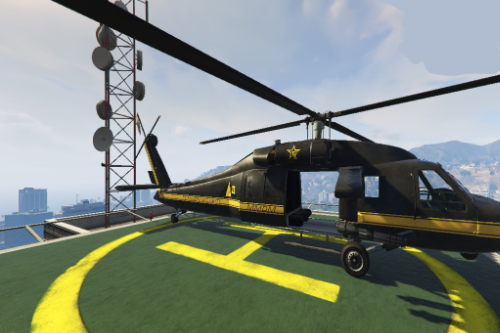 TK Security Helicopter Paintjob