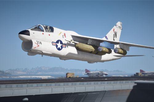 US Navy Livery for A-7D Corsair II