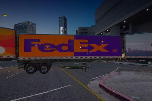 Amazon VS Ebay VS Fedex - trailers2 Textures