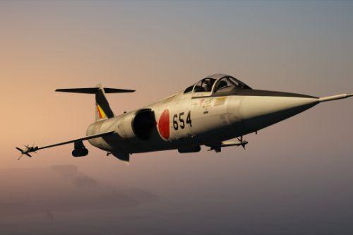 F-104J JASDF 航空自衛隊 202nd Tactical Fighter Squadron 第202飛行隊 Skin