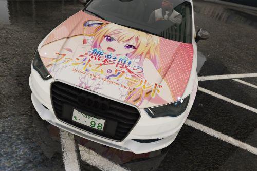 2015 S3 Sedan Kawakami Mai itasha paint Jobs