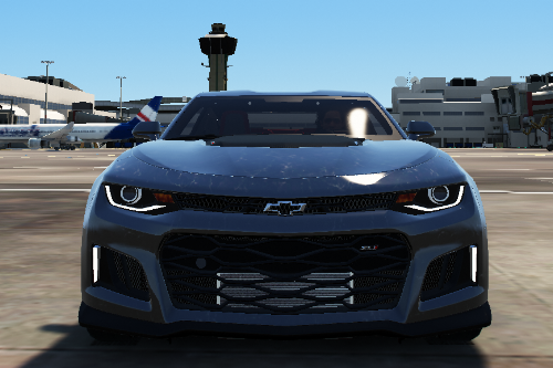 Black Marble Edition Paintjob for Rsmods' Chevrolet Camaro ZL1 2017