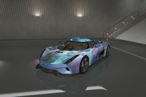 Galactic Astronaut Livery Koenigsegg Regera