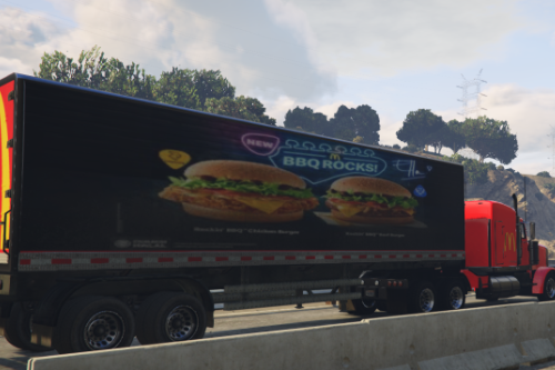 Mcdonald truck fullset [fiveM] texture