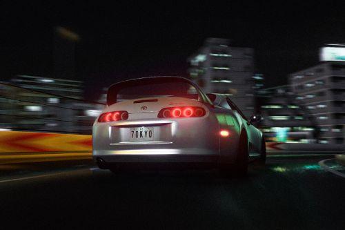 New tail light texture for Vsoreny's Supra MKIV