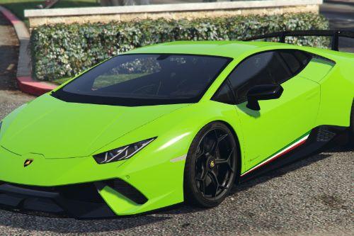Original Lamborghini Interior stitching colors for Ying's Huracan Performante.