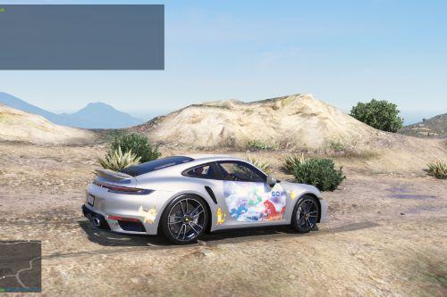 Pokemon Porsche 911 Turbo S Livery