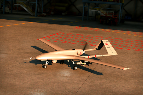 Turkish Air Force Skin for the Bayraktar TB-2 UCAV by SkylineGTRFreak