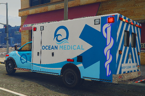 Ocean Medical Center Liveries for Ambulance