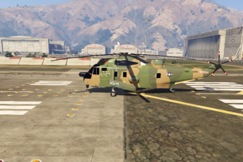 USAF Jolly Green Giant HH-3 SeaKing Retexture