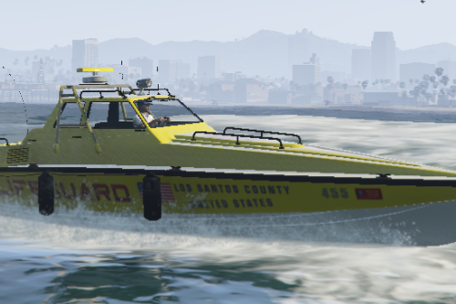 Los Santos Lifeguard livery for Police Predator [Replace]