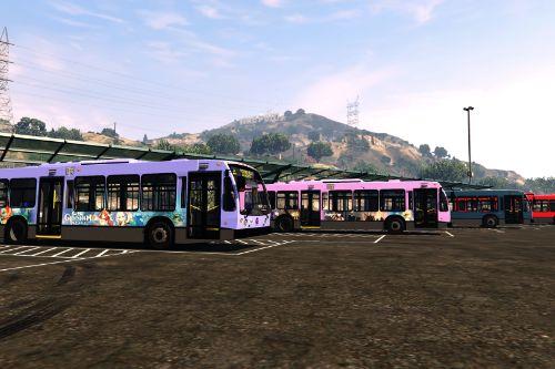 Download free mods YRT Based LS Transit 2nd Generation Novabus LFS 2022 ...